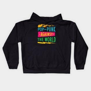 Pop-Punk Against the World Kids Hoodie